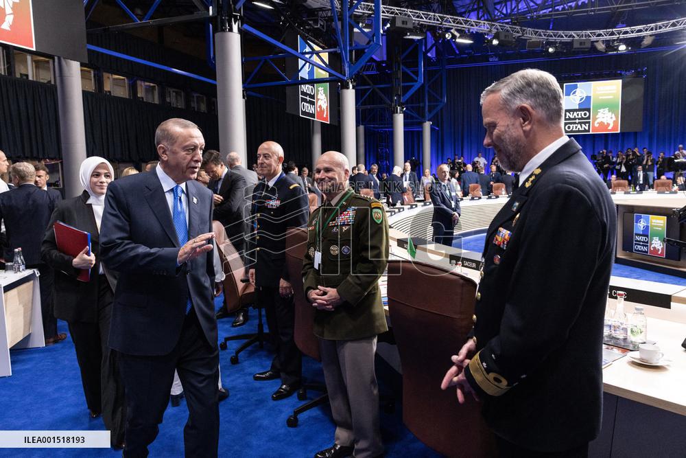 NATO Summit - North Atlantic Council Meeting With Sweden