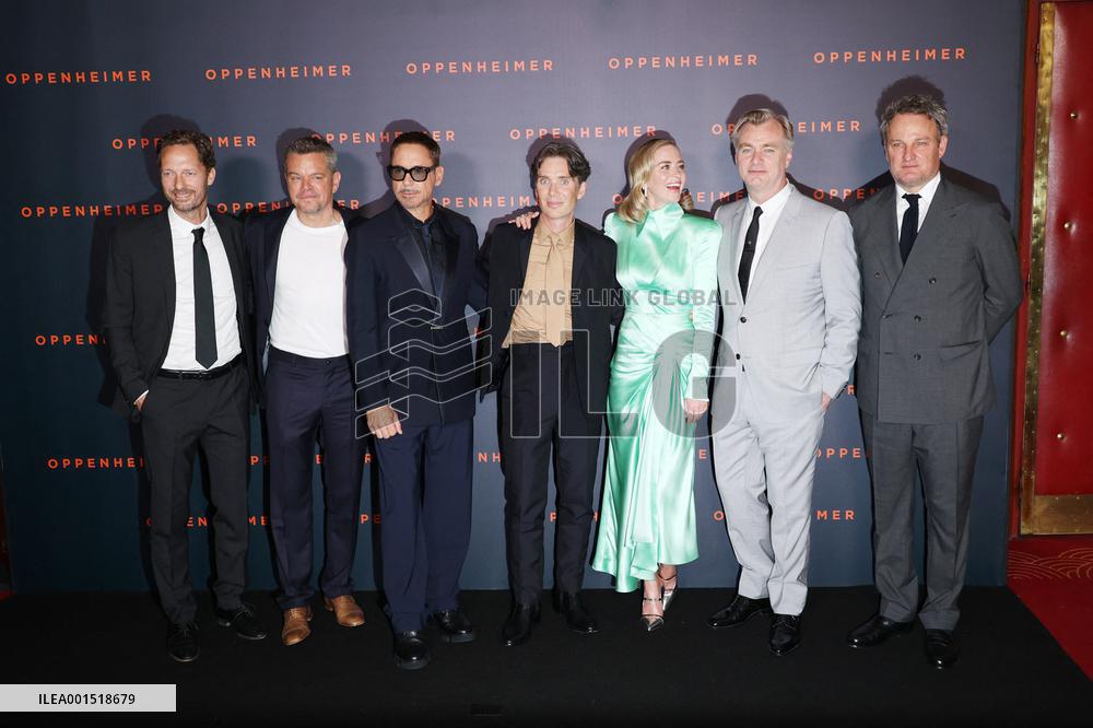 Oppenheimer Premiere - Paris JD