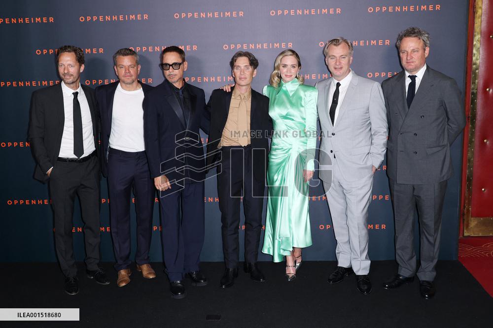 Oppenheimer Premiere - Paris JD