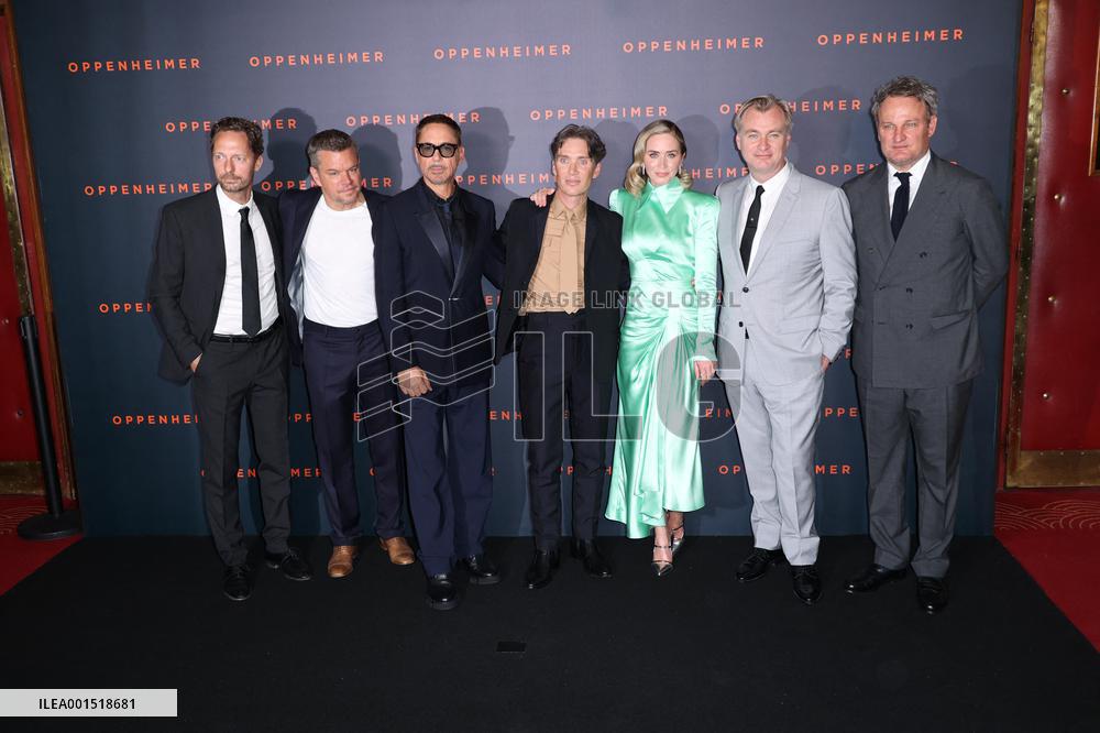 Oppenheimer Premiere - Paris JD