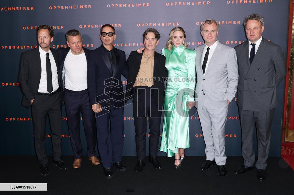 Oppenheimer Premiere - Paris