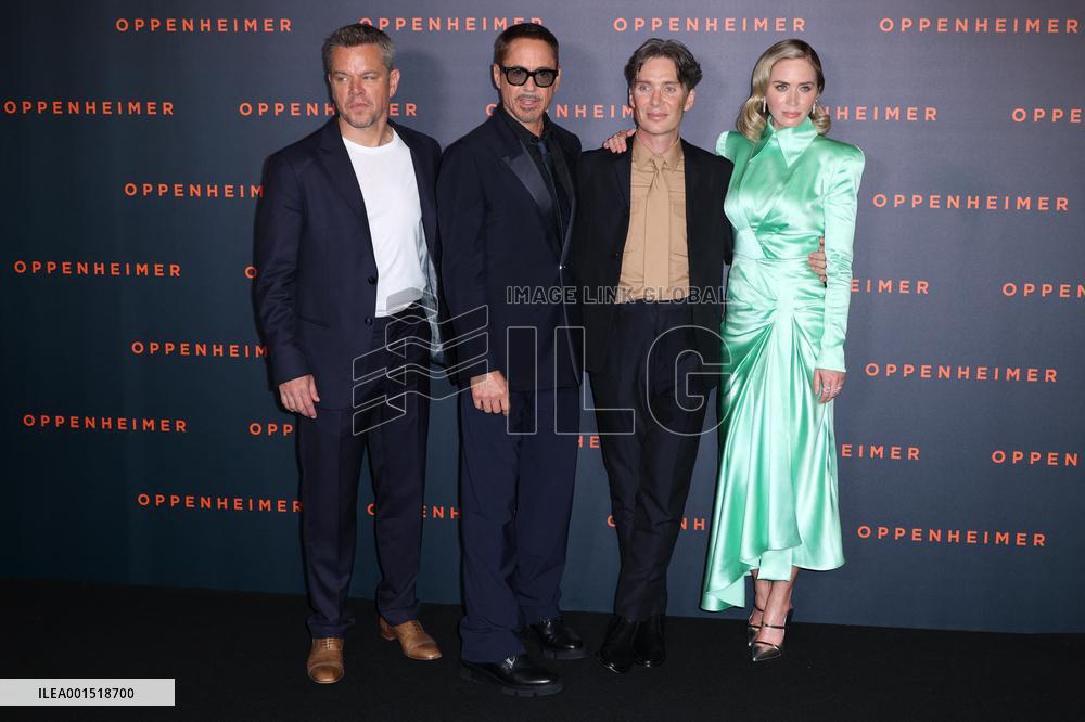Oppenheimer Premiere - Paris