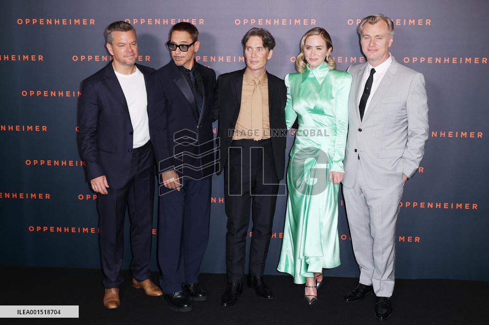 Oppenheimer Premiere - Paris