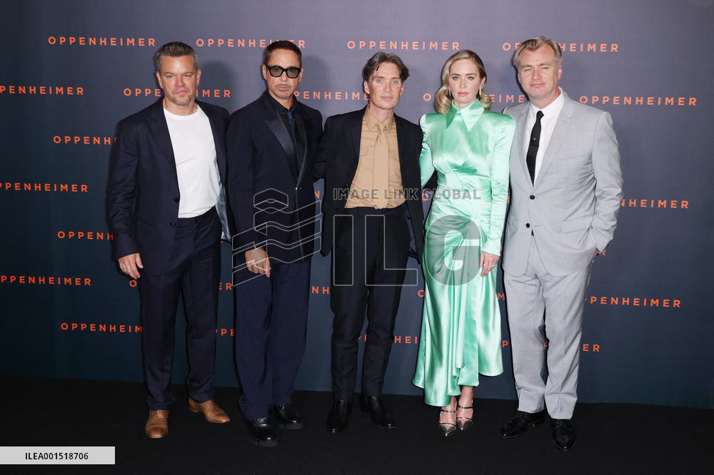 Oppenheimer Premiere - Paris