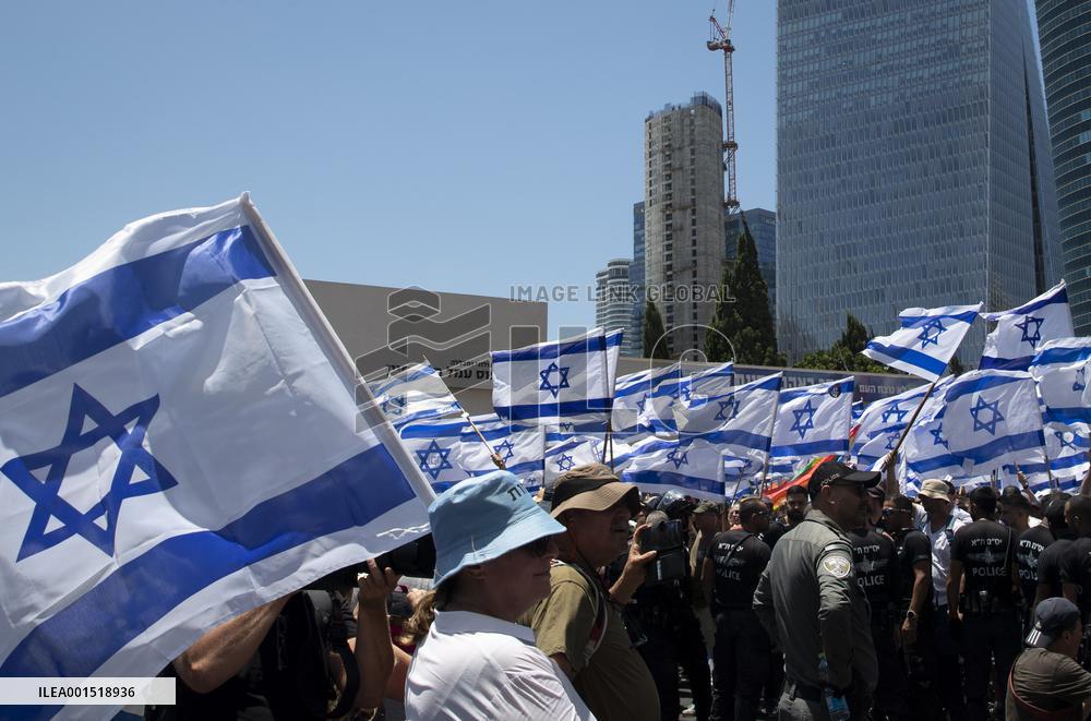ISRAEL-TEL AVIV-JUDICIAL OVERHAUL-PROTEST