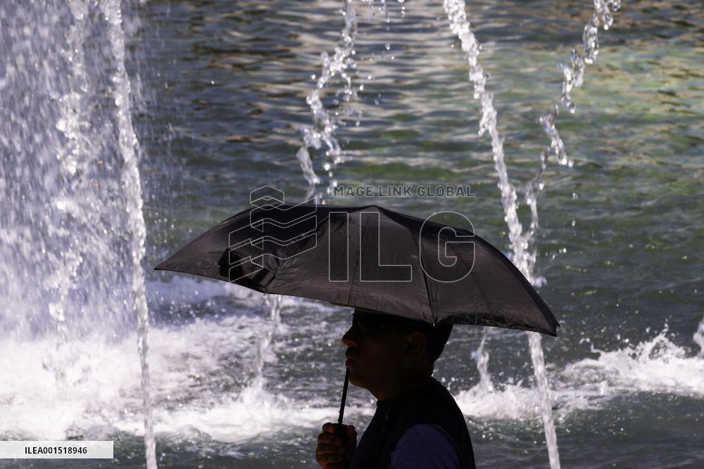 U.S.-WASHINGTON, D.C.-HEAT WAVE