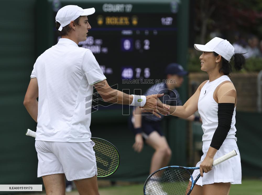 (SP)BRITAIN-LONDON-TENNIS-WIMBLEDON-DAY 9