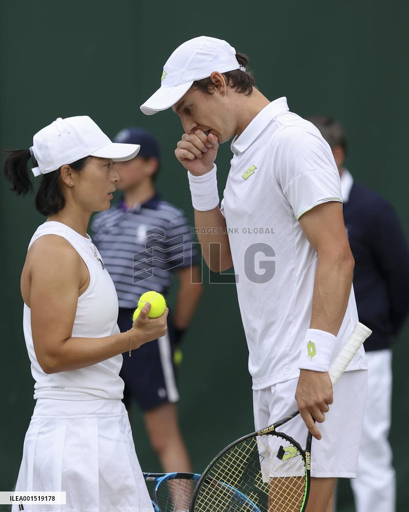 (SP)BRITAIN-LONDON-TENNIS-WIMBLEDON-DAY 9