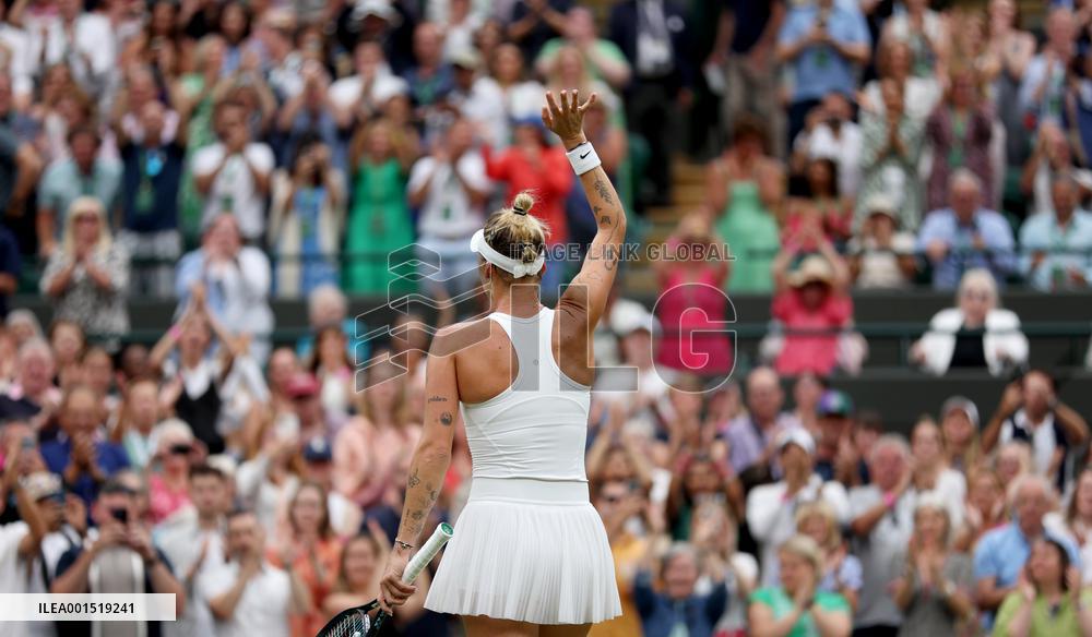 (SP)BRITAIN-LONDON-TENNIS-WIMBLEDON-DAY 9