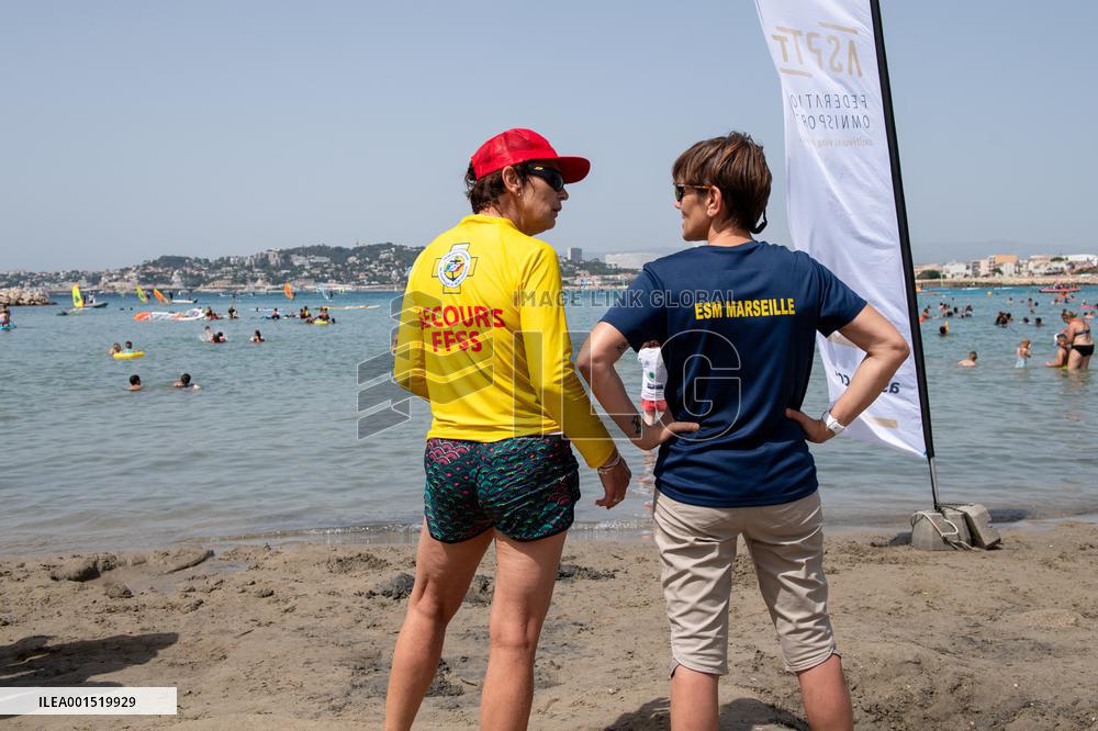 Tony Estanguet Launches 1,2,3, Nagez Avec Paris 2024 - Marseille