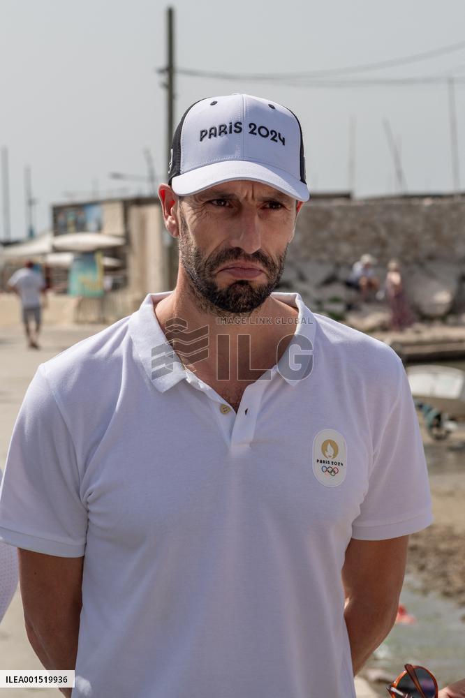 Tony Estanguet Launches 1,2,3, Nagez Avec Paris 2024 - Marseille