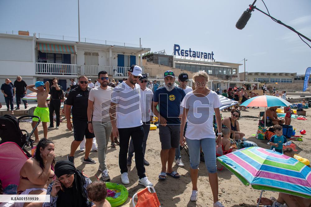 Tony Estanguet Launches 1,2,3, Nagez Avec Paris 2024 - Marseille