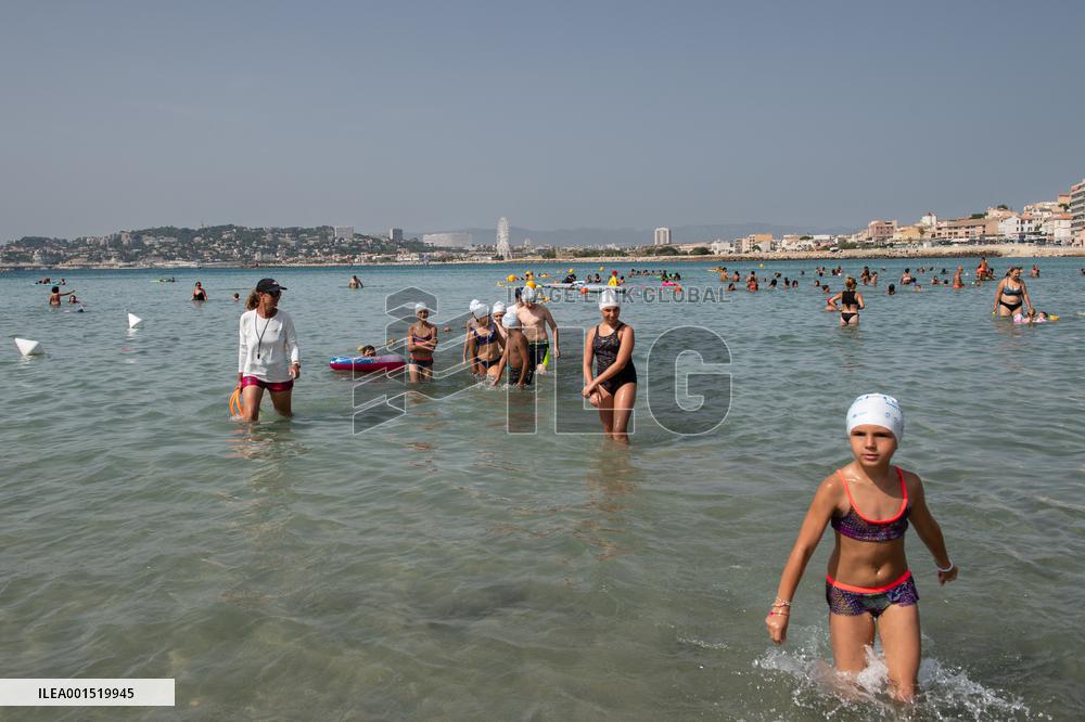 Tony Estanguet Launches 1,2,3, Nagez Avec Paris 2024 - Marseille