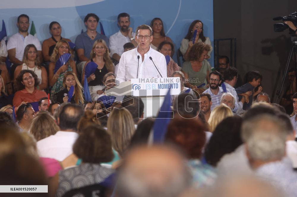 Alberto Nunez Feijoo Campaigns - Cadiz