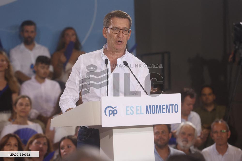 Alberto Nunez Feijoo Campaigns - Cadiz