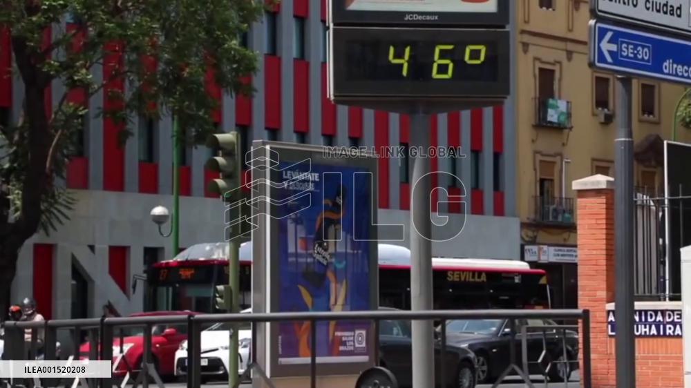 Spain faces second heat wave with high temperatures up to 44.6 degrees Celsius