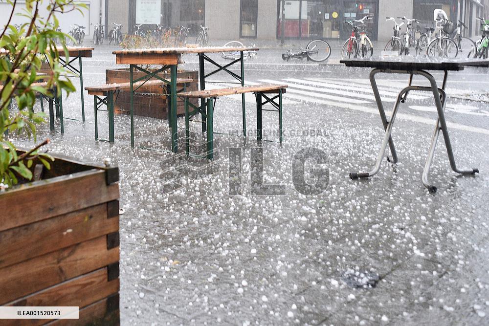 Violent Storms Hit Alsace - Strasbourg
