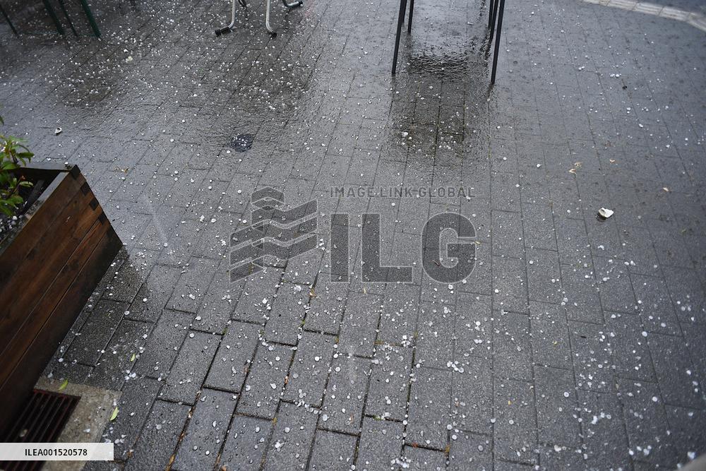Violent Storms Hit Alsace - Strasbourg