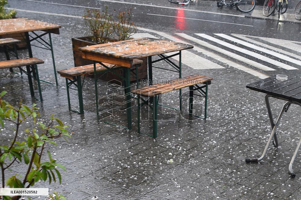 Violent Storms Hit Alsace - Strasbourg