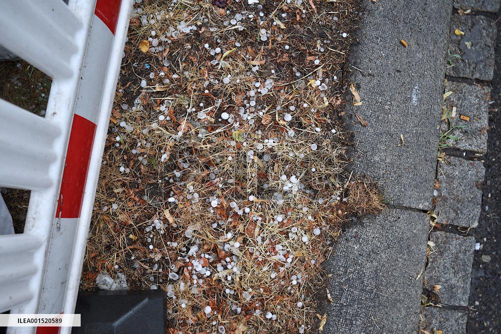 Violent Storms Hit Alsace - Strasbourg