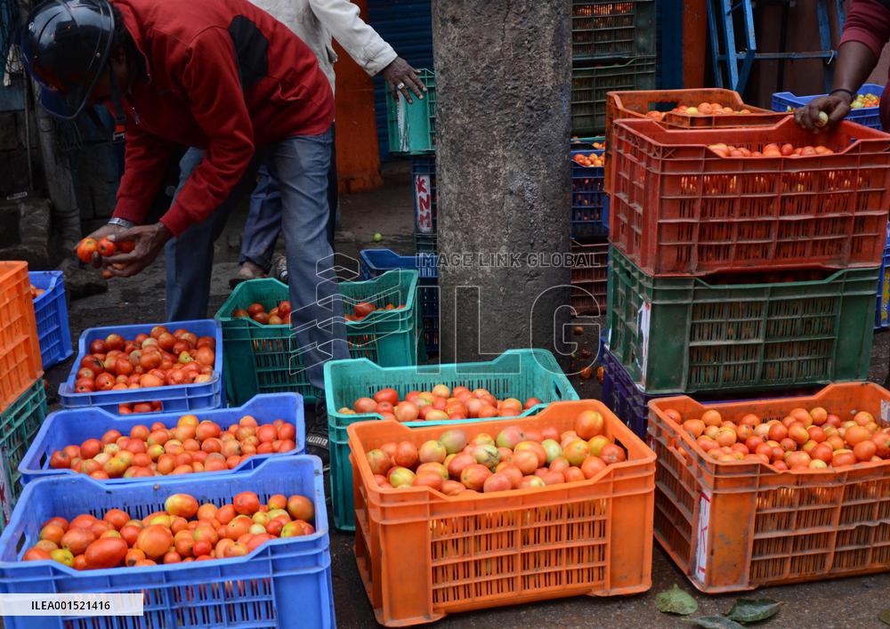 INDIA-BENGALURU-ECONOMY-VEGETABLE-PRICE-HIKE