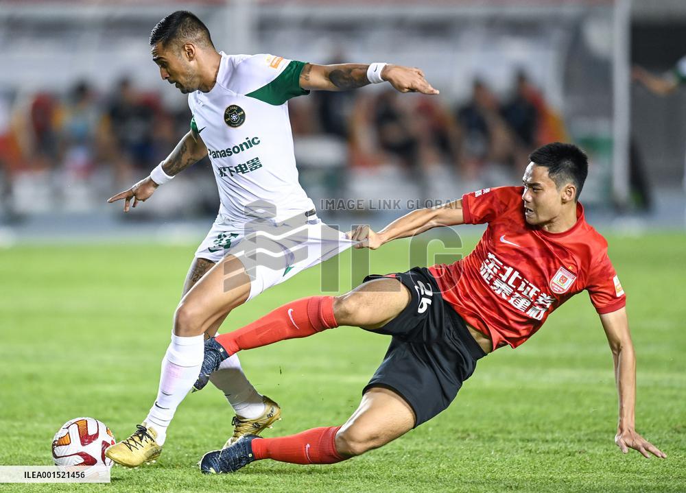 (SP)CHINA-CHANGCHUN-FOOTBALL-CSL-CHANGCHUN VS ZHEJIANG(CN)