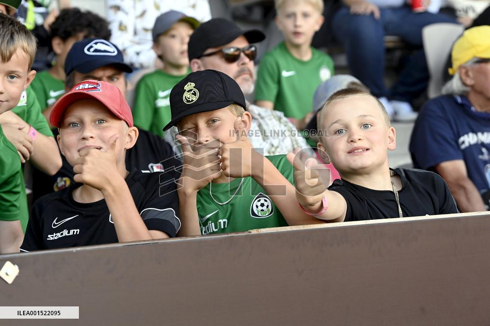 Football - UEFA Champions League First qualifying round - HJK vs Larne