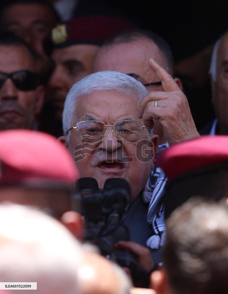 MIDEAST-JENIN-ABBAS-VISIT