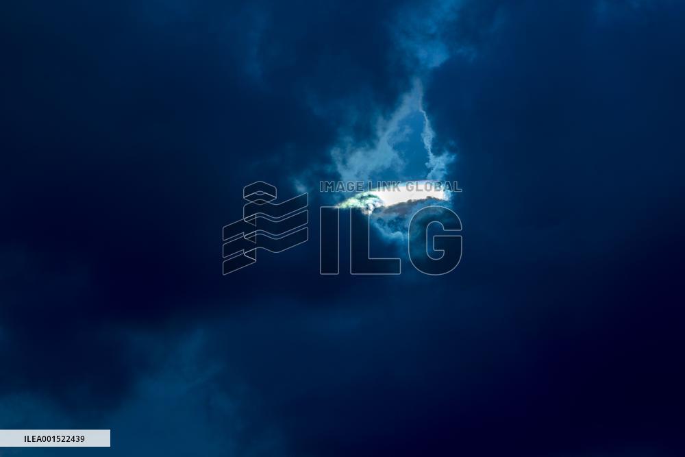 Colorful Clouds Appear in The Sky In Nanning