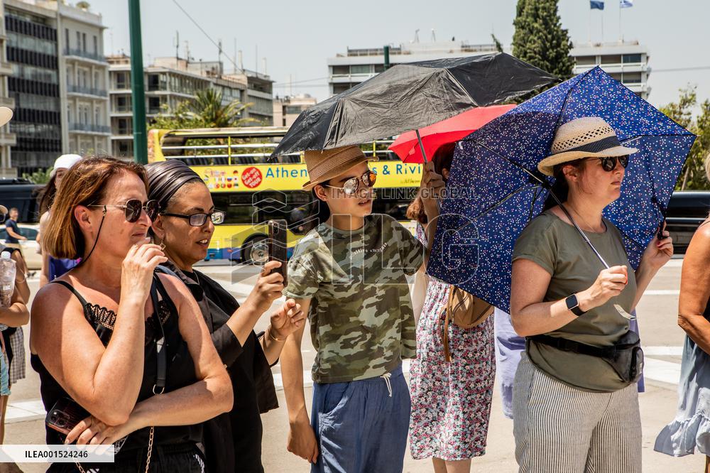 GREECE-ATHENS-HEAT