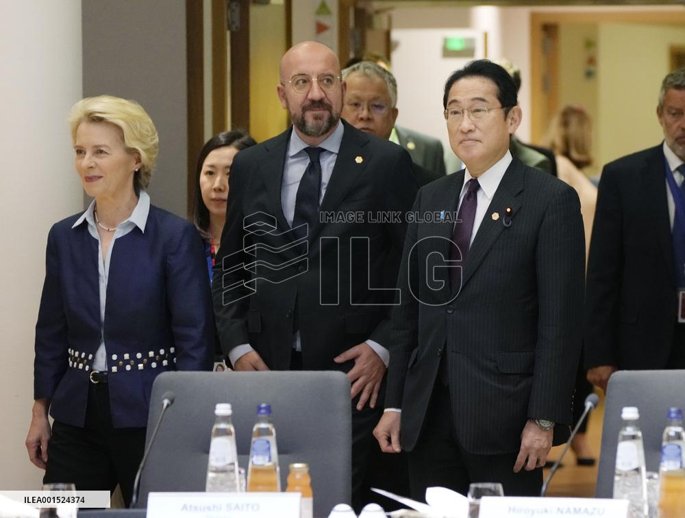 EU-Japan summit in Belgium