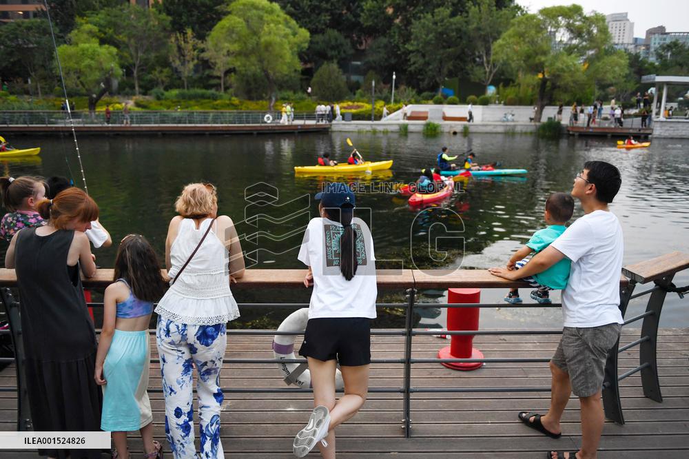 CHINA-BEIJING-LIANGMA RIVER-FRANCE-PARIS-SEINE RIVER-LIFE (CN)