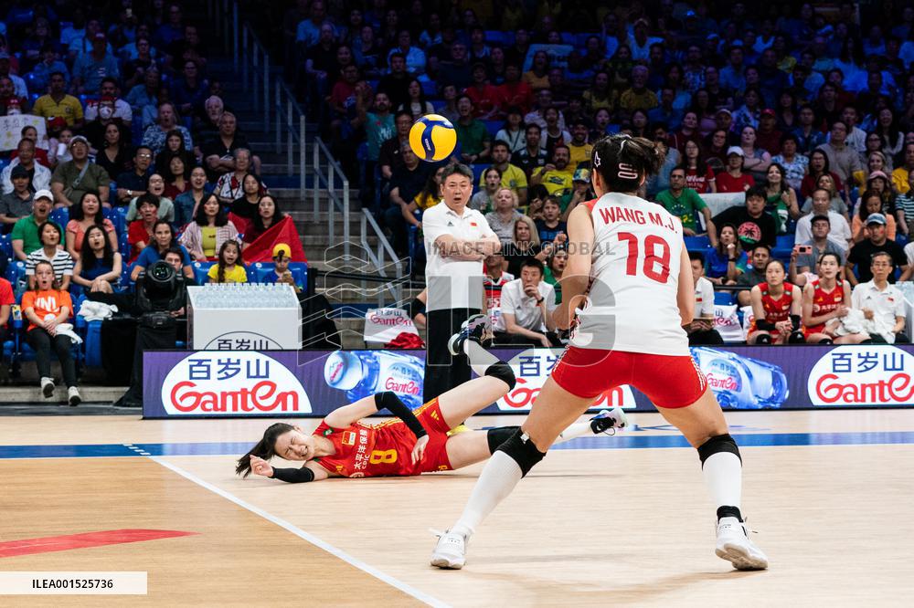 (SP)U.S.-ARLINGTON-VOLLEYBALL-NATIONS LEAGUE-WOMEN-CHN VS BRA