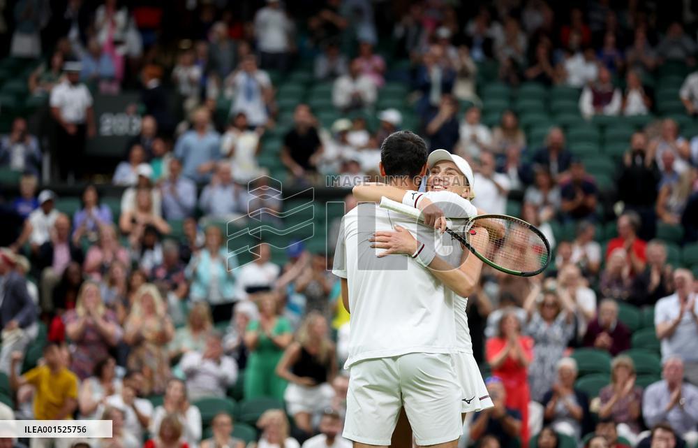 (SP)BRITAIN-LONDON-TENNIS-WIMBLEDON-DAY 11