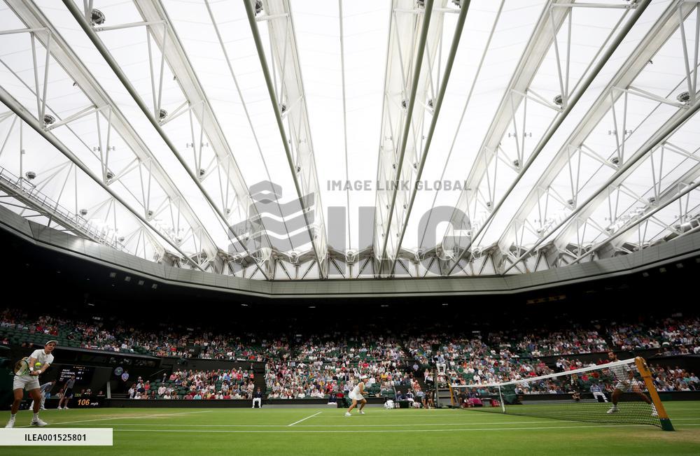 (SP)BRITAIN-LONDON-TENNIS-WIMBLEDON-DAY 11