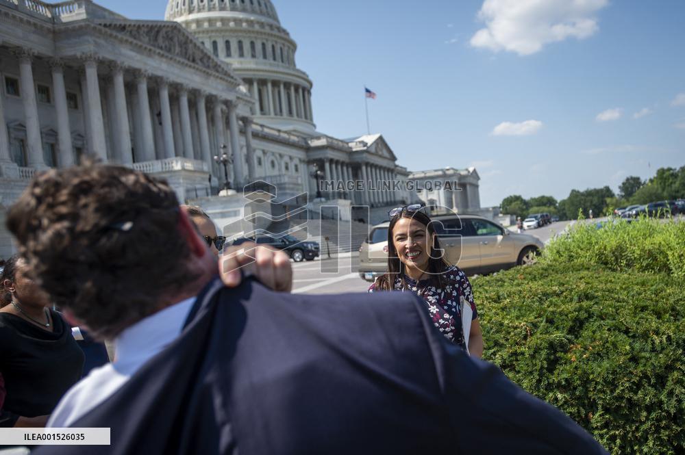 Psychedelics In National Defense Authorization Act Press Conference - Washington