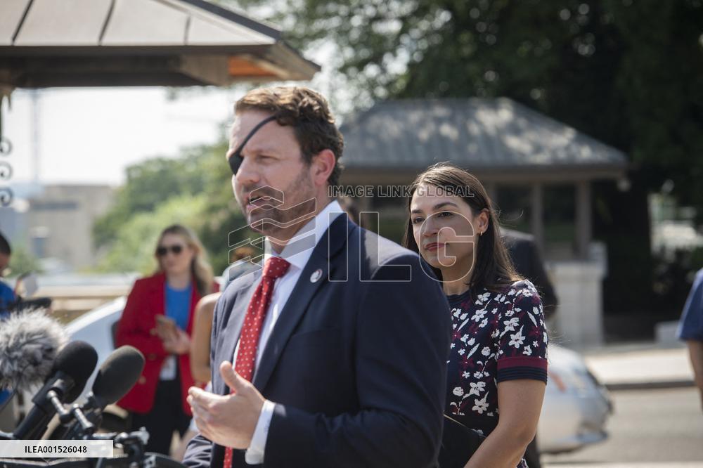Psychedelics In National Defense Authorization Act Press Conference - Washington