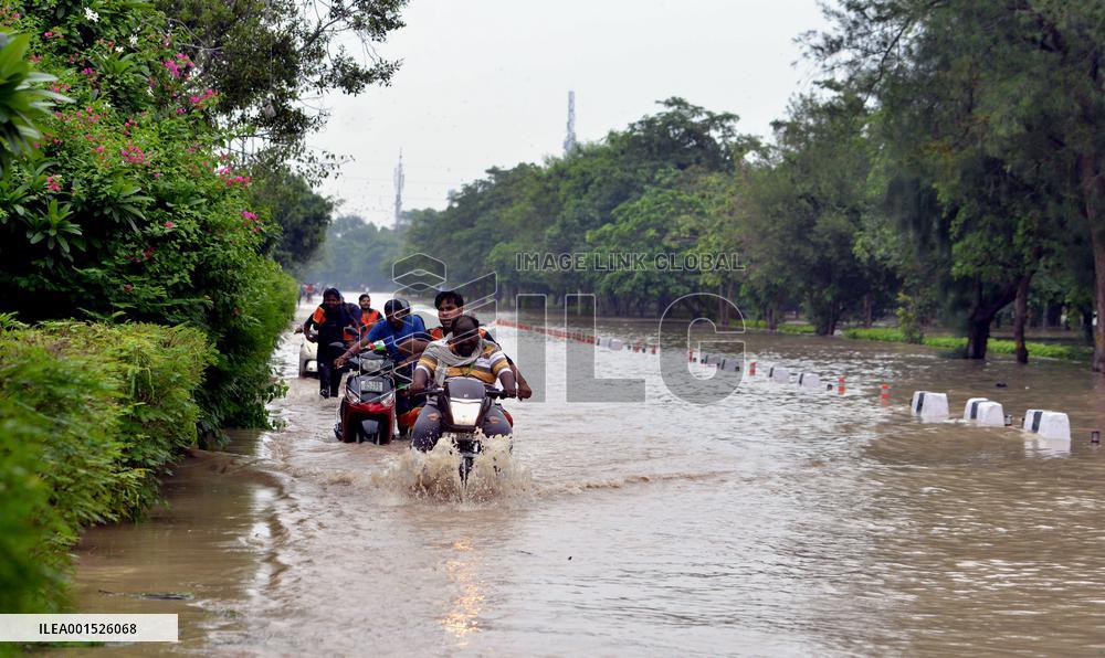 INDIA-NEW DELHI-FLOOD