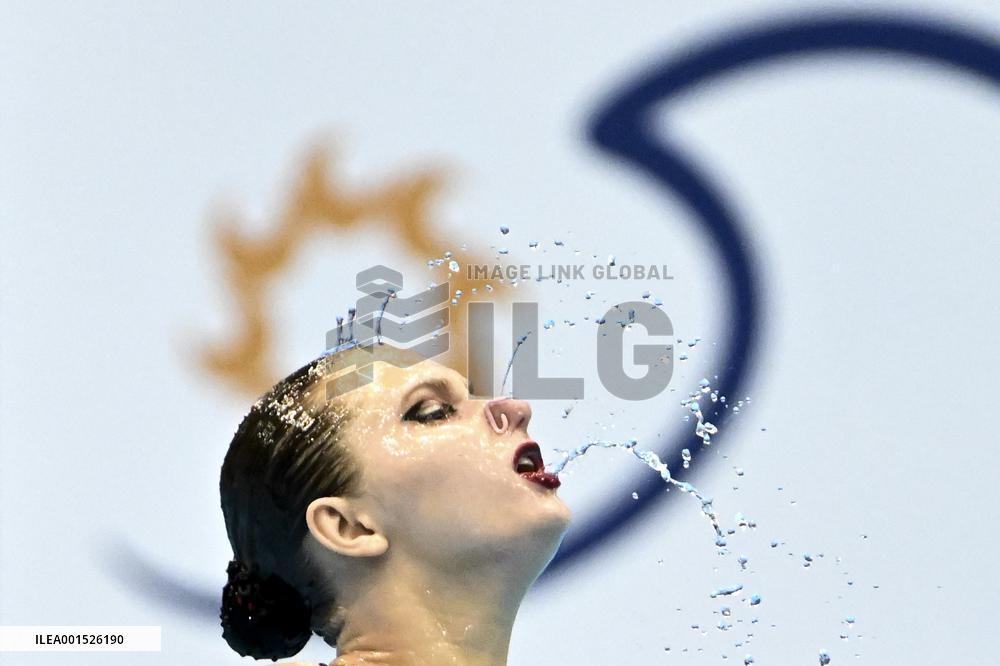 (SP)JAPAN-FUKUOKA-WORLD AQUATICS CHAMPIONSHIPS-ARTISTIC SWIMMING