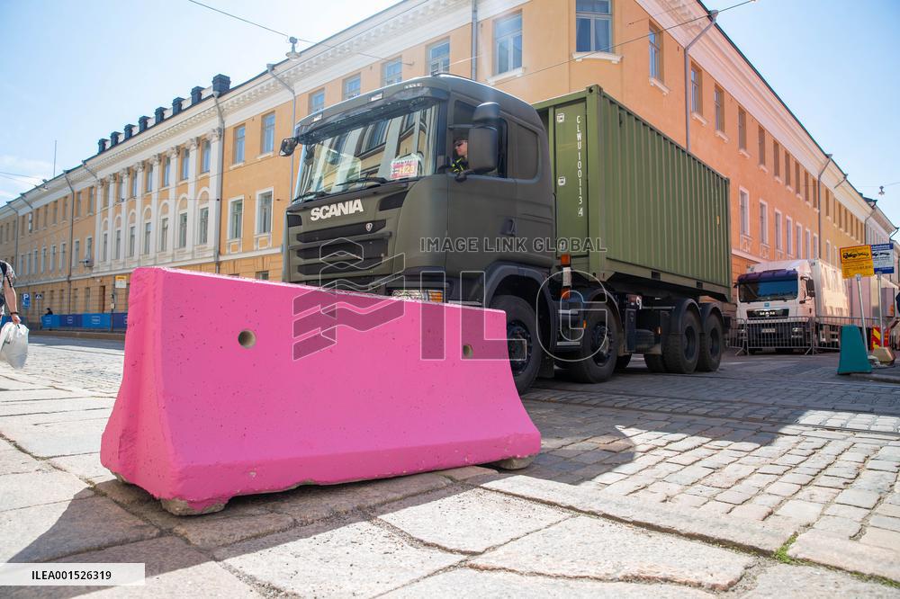 US President Joe Biden in Helsinki