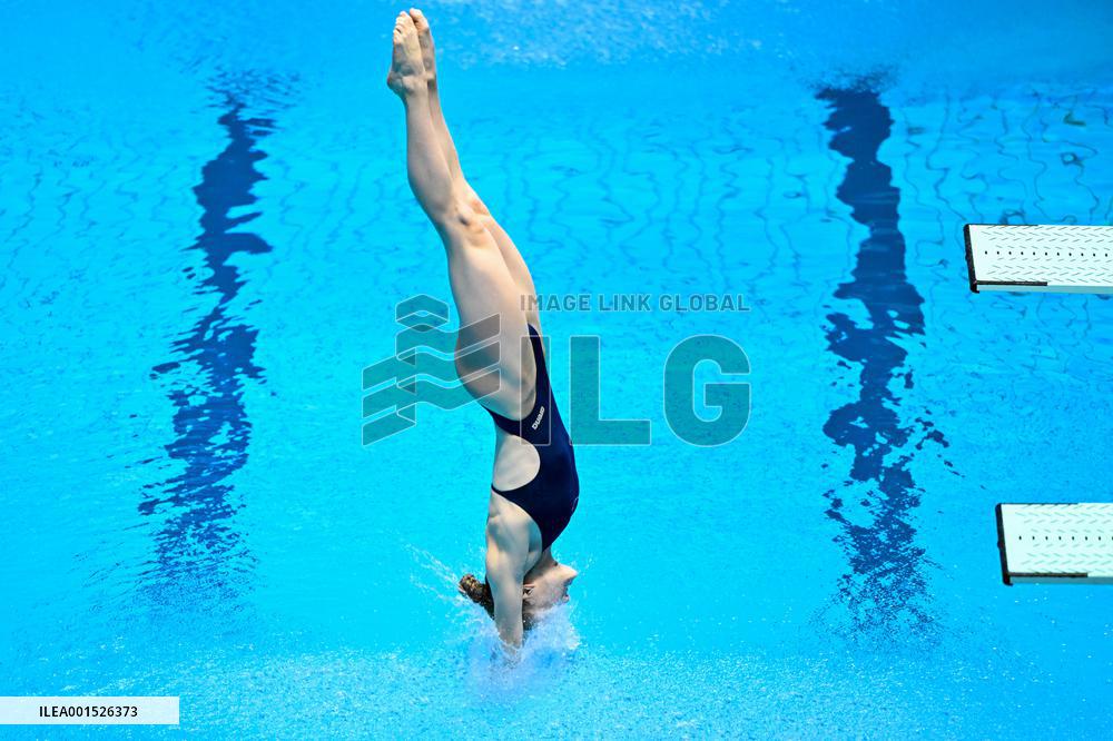 (SP)JAPAN-FUKUOKA-WORLD AQUATICS CHAMPIONSHIPS-DIVING-WOMEN-1M SPRINGBOARD