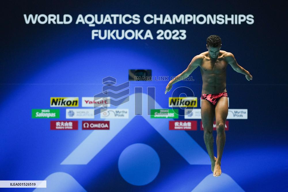 (SP)JAPAN-FUKUOKA-WORLD AQUATICS CHAMPIONSHIPS-DIVING-MEN-1M SPRINGBOARD