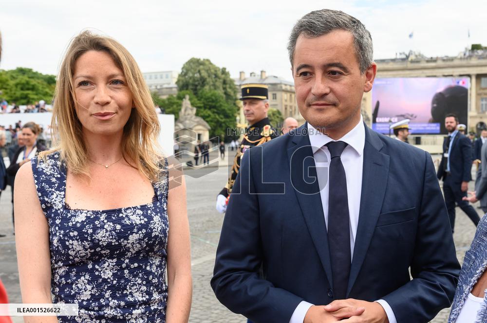Macron at Bastille Day Parade - Paris
