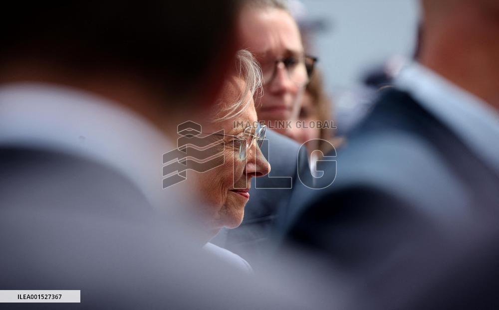 Macron's Walkabout at the End of Bastille Day Parade - Paris