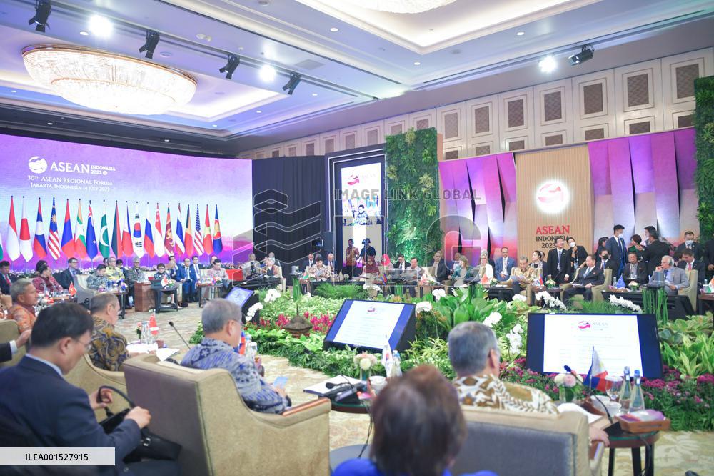 INDONESIA-JAKARTA-CHINA-WANG YI-ASEAN REGIONAL FORUM FOREIGN MINISTERS' MEETING