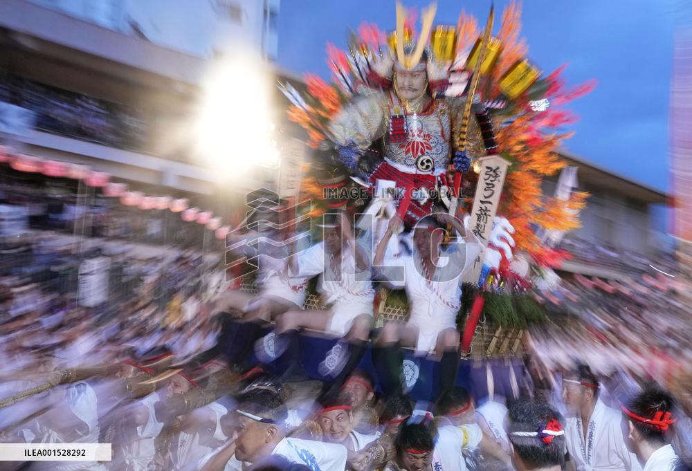 Hakata Gion Yamakasa festival in Fukuoka