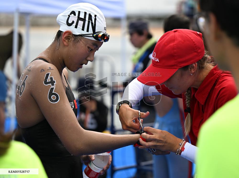 (SP)JAPAN-FUKUOKA-WORLD AQUATICS CHAMPIONSHIPS-OPEN WATER-WOMEN 10KM