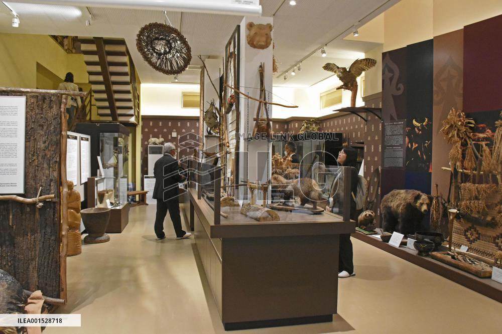 Ainu museum in northern Japan