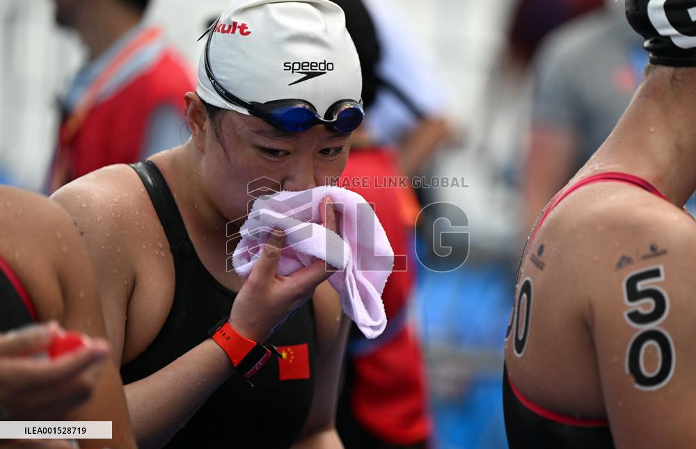 (SP)JAPAN-FUKUOKA-WORLD AQUATICS CHAMPIONSHIPS-OPEN WATER-WOMEN 10KM