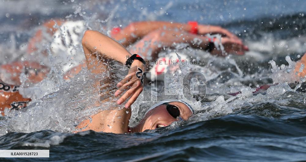 (SP)JAPAN-FUKUOKA-WORLD AQUATICS CHAMPIONSHIPS-OPEN WATER-WOMEN 10KM